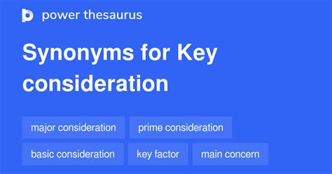 consideration thesaurus|CONSIDER Synonyms: 173 Similar and Opposite Words .